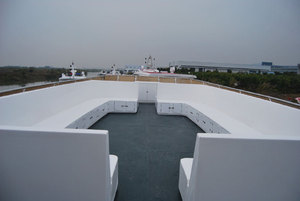 Catamarano in Alluminio Grandsea Modello <span class=keywords><strong>AL</strong></span>-2800 28m Nuovo Traghetto per 180 Passeggeri Yacht Barca con Motore Diesel Entrobordo Velocità 40-60km/h per <span class=keywords><strong>Fiume</strong></span> - Product Image 4