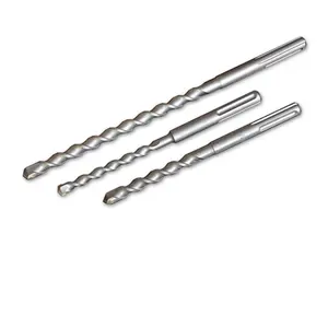 5Pcs Sds Plus Max Boor Enkele Kop Vormige Tungsten Carbide Tip Boren Set Voor Steen Rock Metselwerk