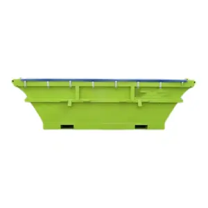 1.5m Mobile Crane Bin Garbage Bin Bathtub Style Recycle Waste Skip Bins