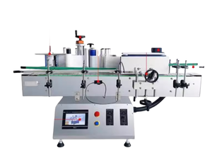 Machine d'étiquetage automatique de bouteilles en verre et en plastique circulaires de bureau - Product Image 3