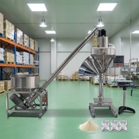 Distributeur semi-automatique de sulfate de cuivre, machine de remplissage de poudre sèche pour café, piment, détergent et mastic, en acier inoxydable 304