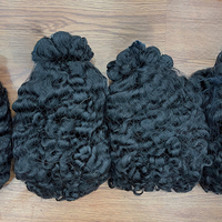 Super Promotion : Lots de Cheveux Humains Bruts, Extensions Bouclées Birmanes Vapeur, Fabriquées au Vietnam