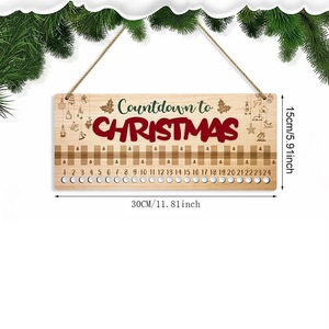 Calendario <span class=keywords><strong>de</strong></span> Adviento Navideño Personalizado Pafu con Diseño <span class=keywords><strong>de</strong></span> Bastones <span class=keywords><strong>de</strong></span> Caramelo para la Familia - Product Image 4