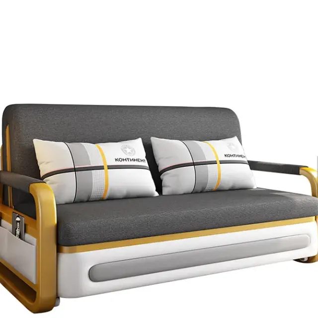 Divano letto estraibile dal design 2022 con contenitore divano pieghevole nordico multifunzionale divano moderno per mobili da soggiorno