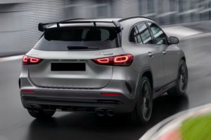 Ricambi Auto di vendita caldi per <span class=keywords><strong>Mercedes</strong></span> Benz GLA X156 aggiornamento <span class=keywords><strong>spoiler</strong></span> posteriore GLA45 AMG <span class=keywords><strong>spoiler</strong></span> posteriore nuovo stile per X156 2015 2016 201 - Product Image 4