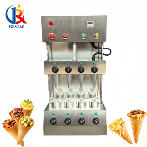 Machine commerciale de fabricant de cône de <span class=keywords><strong>pizza</strong></span> avec la machine rotatoire de fabricant de pâte à <span class=keywords><strong>pizza</strong></span> de four - Product Image 1