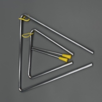 6 Inch Triangle Musical Instrument Hand Orff Percussion Instrument for Children