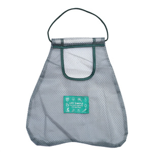Kitchen <b>Hanging</b> Mesh Storage Bag For Vegetables And Fruits Breathable Portable With Hook Rectangle Shape - Product Image 5