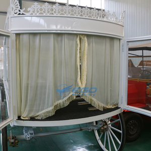 Carruaje Funerario de Lujo, Vehículo Nuevo, Remolque de Carruaje Tirado por Caballos, Carroza Fúnebre en Venta - Product Image 6