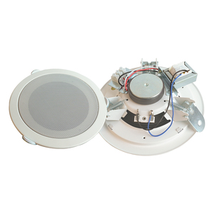 OBT-809 Altoparlante da Soffitto Dinamico 70/100V PA 3/6W, Sistema Audio Commerciale di Alta Qualità in Ferro per Uffici e Ristoranti - Product Image 1