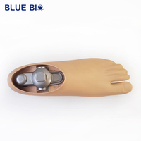 Fabricants de pieds prothétiques Adaptateur de pied double axe en polyuréthane beige Pieds de prothèse de membres artificiels avec deux trous