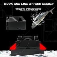 Nouveau bateau à appâts télécommandé V020 Smart 40 GPS Points Carp Feeder Surfer avec 3 compartiments à appâts, pilote automatique, portée de 500 m pour la pêche