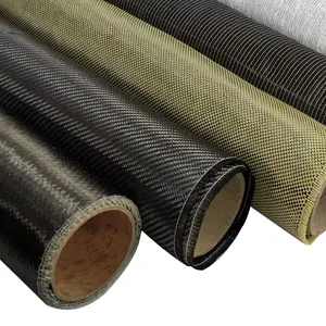 Latest 240gsm Black Twill Carbon Fiber Cloth Clothing