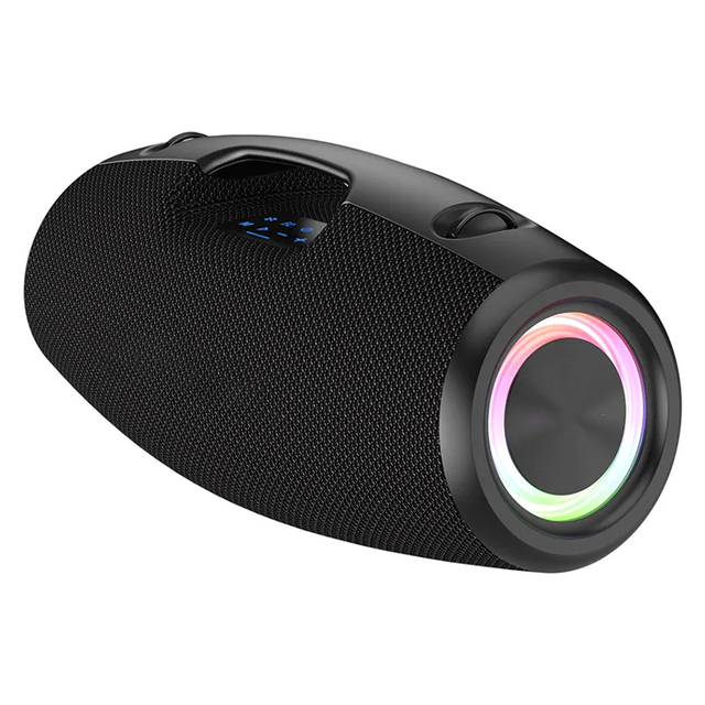 100W Sport Blue Tooth Fabric Wireless Music Speaker Portable With Fm Radio