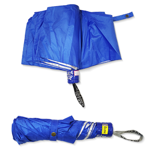 Parapluie compact pliable Chhaya 3 sections pour hommes et femmes, avec armature en acier inoxydable, léger et idéal pour les voyages - Product Image 2