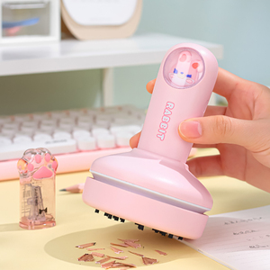 Aspirador de escritorio artístico, segundo engranaje, succión, escritorio, mesa de coche, recargable por USB, Mini aspirador portátil de escritorio de estudio para niños - Product Image 2