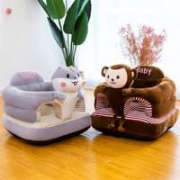 Kursi Belajar Bayi Kartun Kustom, Bantal & Sofa Plush untuk Anak