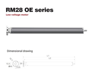 Modern 35mm <strong>Tubular</strong> Roller Blind <strong>Motor</strong> Google ALexa Remote Control Zebra Blinds Accessories - Product Image 5