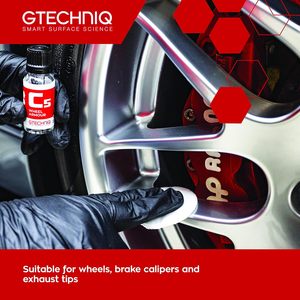 Sellador de Ruedas Gtechniq de Larga Duración C5 Wheel Armour 30ml, Dióxido de Silicio para Autos con Superficies Pintadas, Protección de 10 Años - Product Image 3