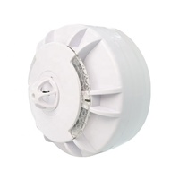 Système d'alarme incendie conventionnel, détecteur de chaleur filaire, capteur d'alarme, détecteur de température, en plastique, certifié CE, installation facile pour