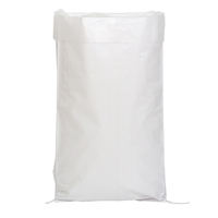 Sac d'emballage en PP tissé transparent et durable pour sucre et riz, avec impression couleur personnalisée et taille sur mesure