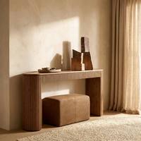 Meubles de salon, tables consoles en bois de luxe modernes, table console de style français, tables consoles simples en chêne pour la maison
