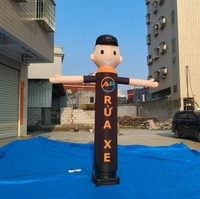 AIRFUN Extérieur Wacky Waving Hand 3m High Welcome Man Puppet Gonflable Air Dancer for Advertising Promotion