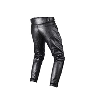 Pantalon en cuir de style motard pour homme Duhan, pantalon de moto tendance, coupe ajustée, cuir PU, streetwear, bas de pantalon pour la conduite