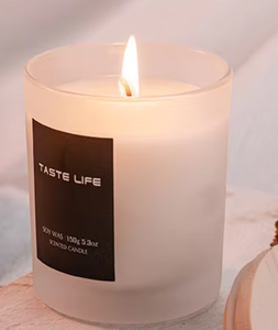 Vela Aromática Semielaborada <span class=keywords><strong>de</strong></span> Cera <span class=keywords><strong>de</strong></span> Soja en Frasco <span class=keywords><strong>de</strong></span> Vidrio <span class=keywords><strong>de</strong></span> Lujo Personalizado <span class=keywords><strong>de</strong></span> Fábrica, Tapa <span class=keywords><strong>de</strong></span> Madera Transparente, Sin Humo, con Caja <span class=keywords><strong>de</strong></span> Regalo - Product Image 6
