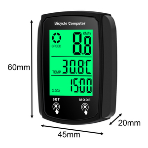 Waterproof Bicycle <strong>Computer</strong> Wired Luminous Backlight Road Bike <strong>MTB</strong> Waterproof Touch Screen Cycling Speedometer - Product Image 5
