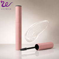 Gel à sourcils professionnel 3D personnalisé avec logo, tenue forte, longue durée, doux, végan, imperméable, avec un ensemble d'outils de brosse