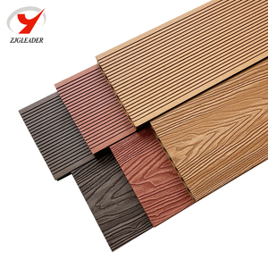 Planches de <span class=keywords><strong>terrasse</strong></span> en WPC imperméables 25 mm, aspect <span class=keywords><strong>bois</strong></span> composite, pour extérieur, jardin, bord de piscine - Product Image 4