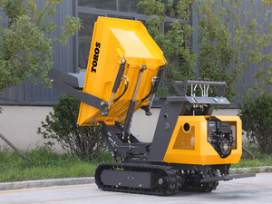 Mini-dumper diesel multifonctionnel TOROS, capacité <span class=keywords><strong>800</strong></span> kg, avec moteur et pompe, transport gratuit, petit dumper sur chenilles - Product Image 2