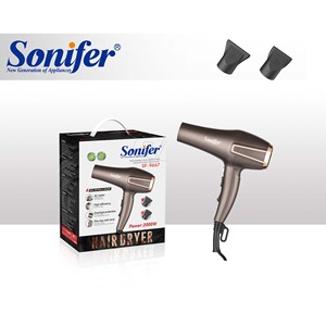 Sonifer, fabricante de uso doméstico, el mejor <span class=keywords><strong>secador</strong></span> de <span class=keywords><strong>pelo</strong></span> potente eléctrico rápido con motor de CA de doble voltaje para <span class=keywords><strong>mujer</strong></span>, el mejor de los productos de uso en el hogar - Product Image 3