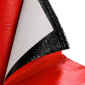 Membrana Impermeable <span class=keywords><strong>Autoadhesiva</strong></span> Roja de Polietileno (PE) Modificado con Asfalto en Rollo para Construcción e Ingeniería Civil - Product Image 5