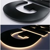 DakeSign OEM ODM pour la décoration publicitaire des salons de beauté, enseigne en acrylique 3D rétroéclairée par LED, conception gratuite, enseigne lumineuse