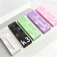 Brosse à dents électrique pour adultes, blanchiment des dents, étanche IPX7, type C, pour la maison et les voyages, capteur de pression intelligent, emballage personnalisé