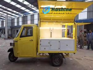 Jugo Café Pizza Calle Carrito de comida <span class=keywords><strong>el</strong></span>éctrico Hot Dog APE Triciclo de comida móvil <span class=keywords><strong>el</strong></span>éctrico Camión de comida - Product Image 6