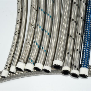 Universal AN4 AN6 AN8 AN10 AN12 3/8 "Couverture en nylon coloré NBR/CPE Tube intérieur gazole ligne Flexible en nylon tressé E85 <span class=keywords><strong>tuyau</strong></span> <span class=keywords><strong>de</strong></span> carburant - Product Image 3