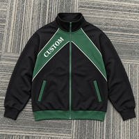 Veste de survêtement OEM personnalisée avec impression sérigraphique, streetwear décontracté, sweat à capuche zippé en tissu Air-layer pour hommes