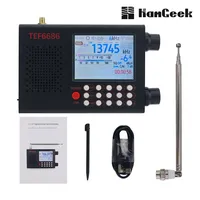 Radio Portatile TEF6686 FM/LW/MW/SW con Schermo Touch a Colori da 28 Pollici e Batteria Integrata, Prodotto in Cina Continentale