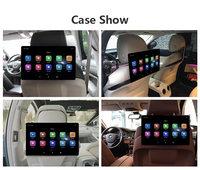 Vente d'usine OEM, système de divertissement pour siège arrière de voiture Android HD FM SD Wifi 14 pouces, écran tactile, moniteur d'appui-tête pour MVP SUV RV