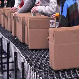 Промышленные гибкие роликовые конвейеры для катания на коньках, увеличивают силу тяжести с прочным резиновым ремнем для погрузки и разгрузки грузовиков - Product Image 6