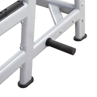 Rak Squat Heavy Duty dengan J-Hook Multi Posisi dan Pengaman untuk Gym Rumah dan Komersial