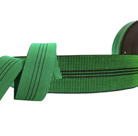 XUDAN Bande élastique de haute qualité et haute élasticité 5cm 7cm verte pour canapé, sangle de rembourrage élastique