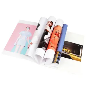 Customized Color Booklet Printing Service Advertising Brochure Printing