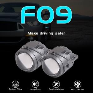 Sanvi F09 3-Inch <b>LED</b> Headlights 5500K 40W Fog Light Lens for Toyota Honda Nissan New 12V <b>Projector</b> Lens High Bright - Product Image 2