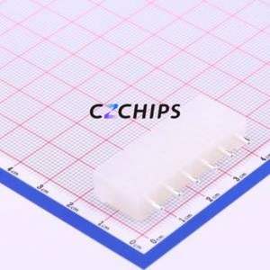 HX63080-6AN Wire-to-Board Pin Header Through hole Component (THT),P=6.35mm Connector 1x6P 6.35mm Through Hole 6P - Product Image 2