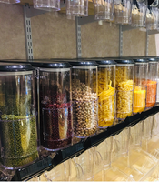 ECOBOX Distributeur d'aliments secs par gravité pour bonbons grains de café noix distributeur de céréales distributeur d'aliments en vrac pour les magasins
