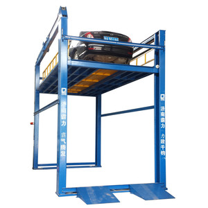 CE 4 coches ascensores para casa garajes cuatro columna <span class=keywords><strong>polipasto</strong></span> hidráulico 4 post puente elevador de coches - Product Image 1